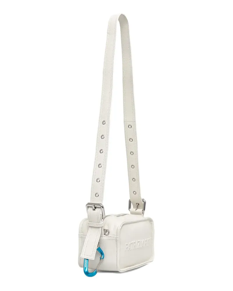 Patrizia Pepe Im)Perfection Umhängetasche mit Prägung - Weiß Weiß