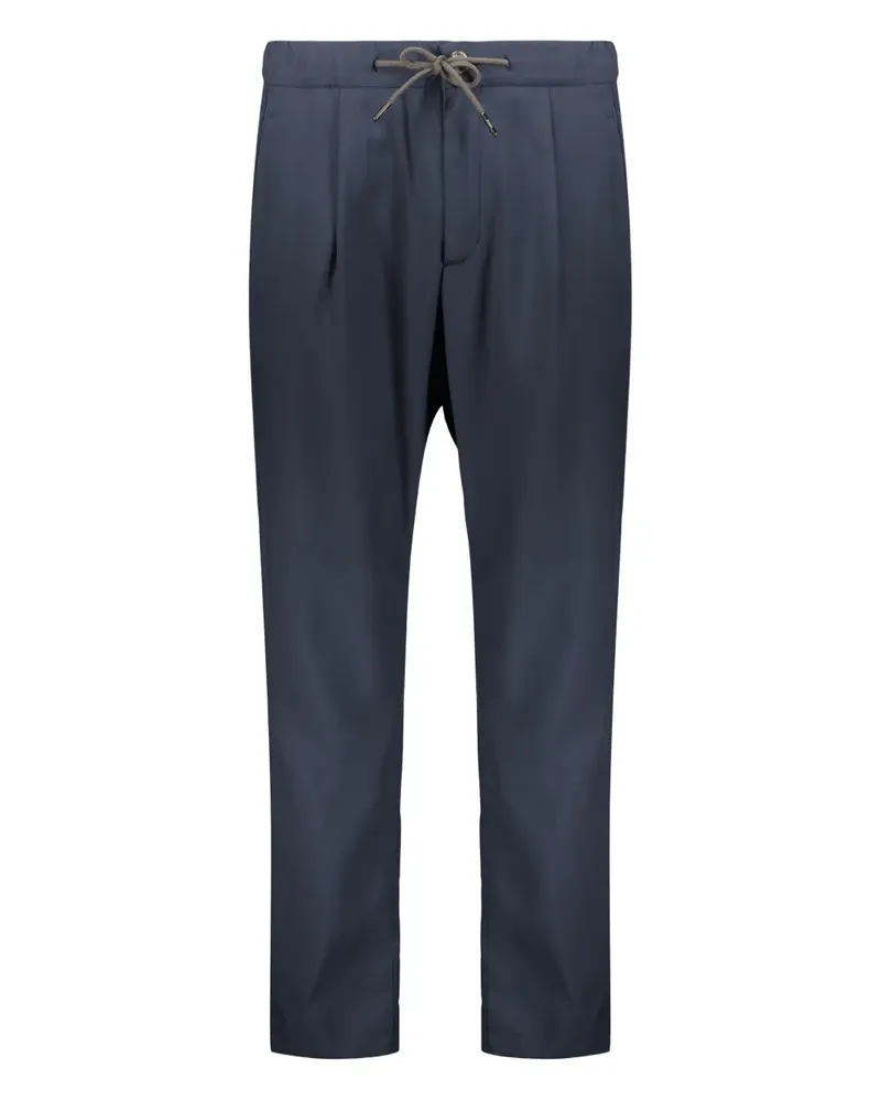 Herno drawstring side-pockets trousers - Blau Blau