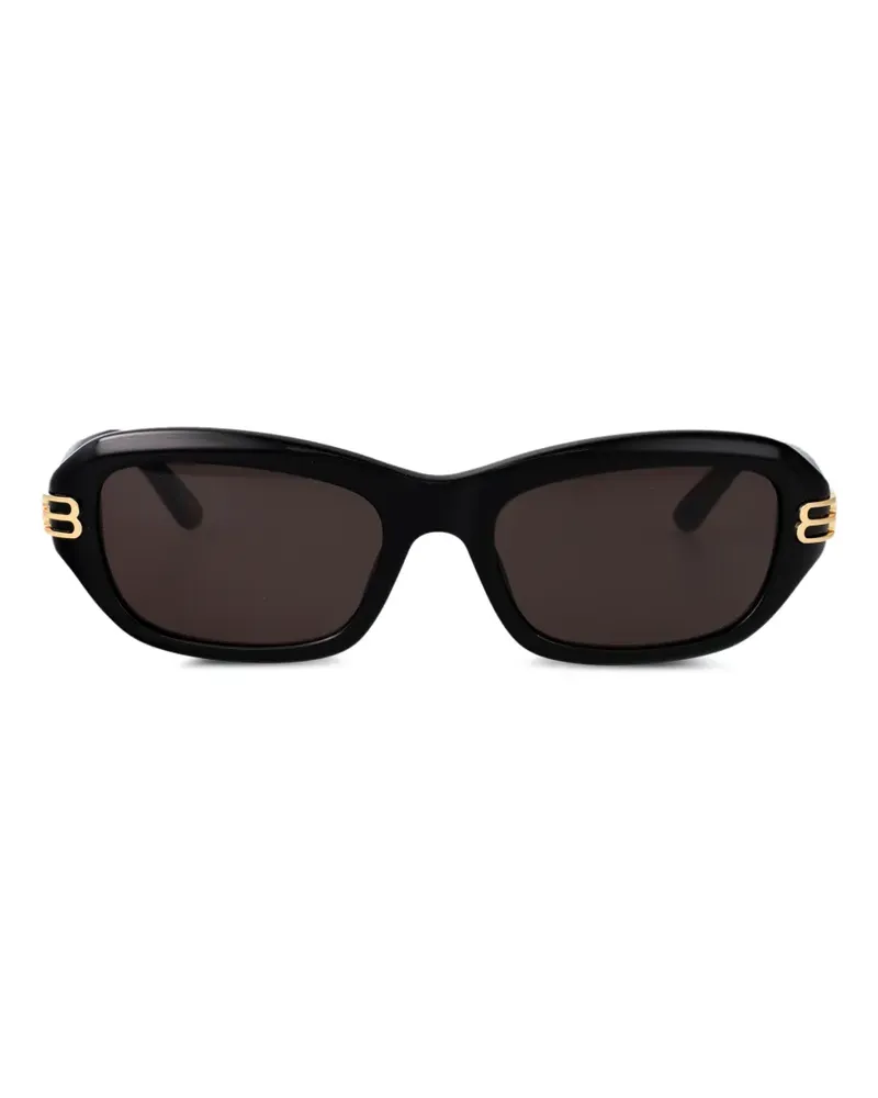 Balenciaga rectangle-frame sunglasses - Schwarz Schwarz