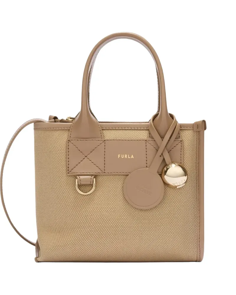 Furla Mini Divide It Tote Bag - Braun Braun