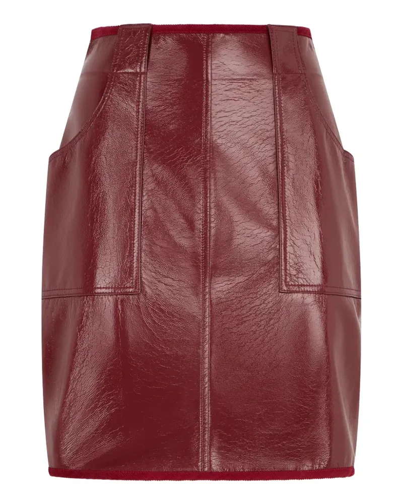 Philosophy Di Lorenzo Serafini Minirock mit aufgesetzten Taschen - Rot Rot