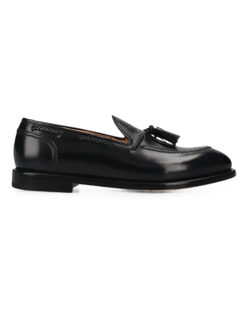 Premiata tassel braided-detail loafers - Schwarz Schwarz