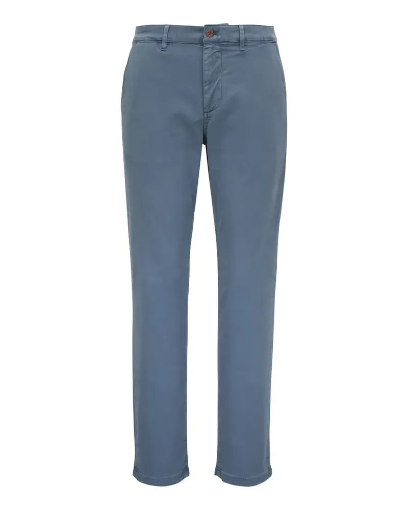 Faherty buttoned trousers - Blau Blau