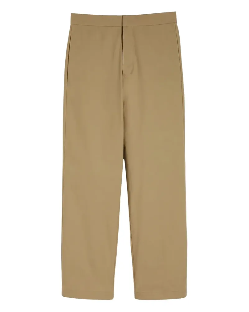 Jil Sander Hose mit geradem Bein - Braun Braun