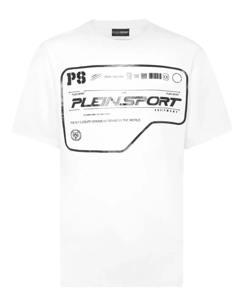 Philipp Plein T-Shirt mit grafischem Print - Weiß Weiß