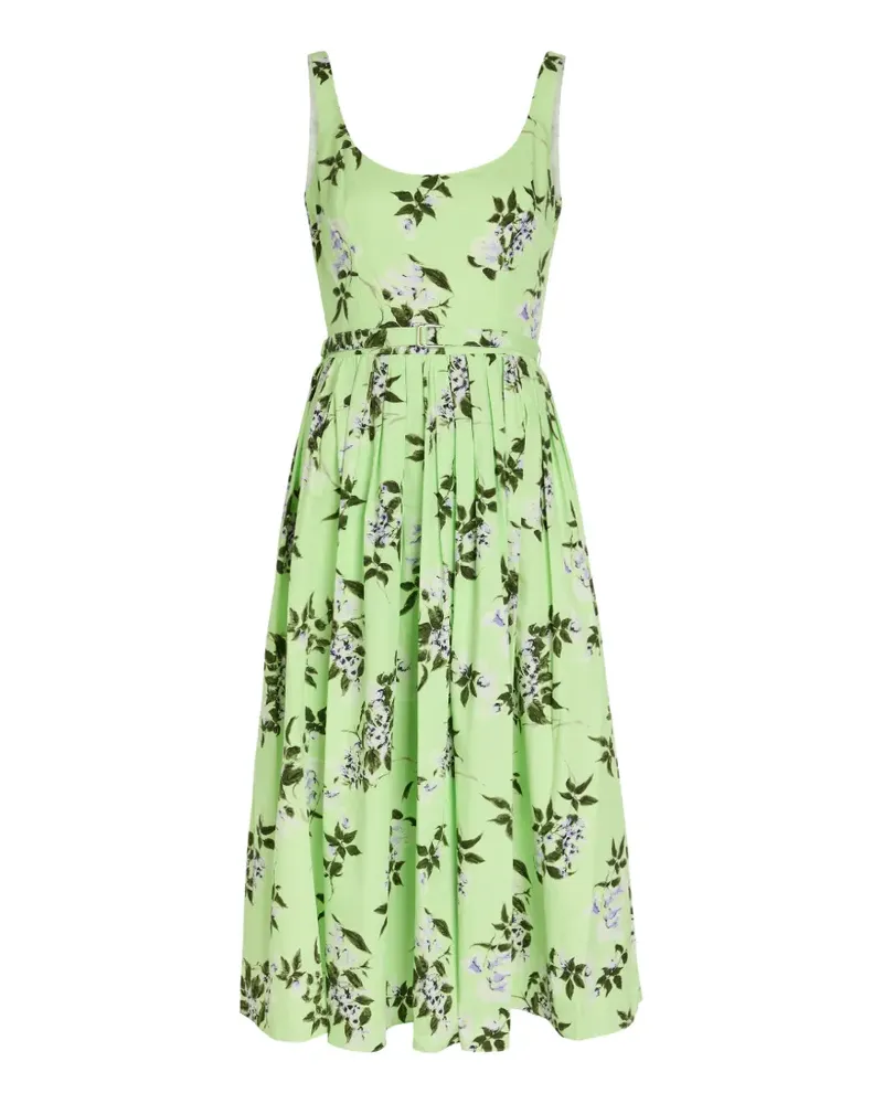 EMILIA WICKSTEAD Eglantine midi dress - Grün Grün