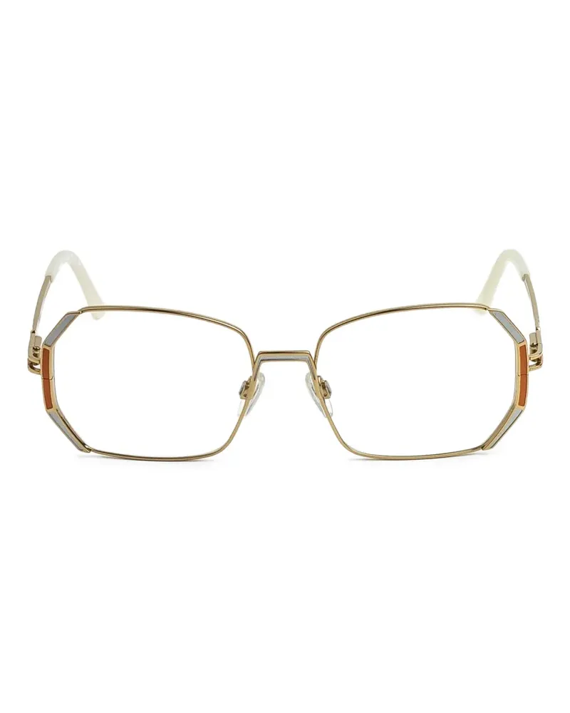 CAZAL 4312 Brille mit geometrischem Gestell - Gold Gold