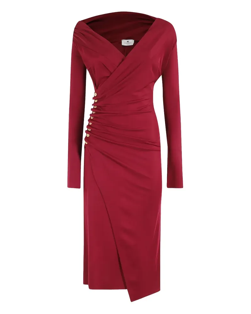Elisabetta Franchi v-neck dress - Rot Rot