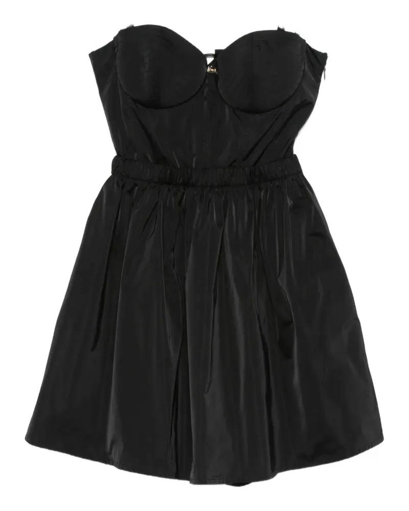 Elisabetta Franchi sweetheart-neck mini dress - Schwarz Schwarz