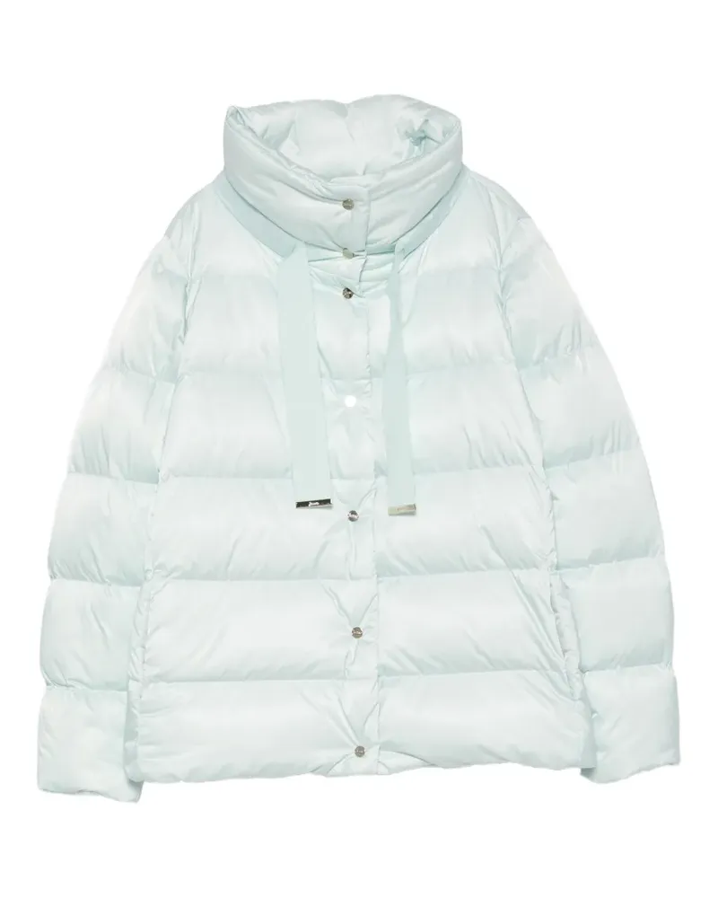 Herno Gesteppter Parka mit Kordelzug - Blau Blau