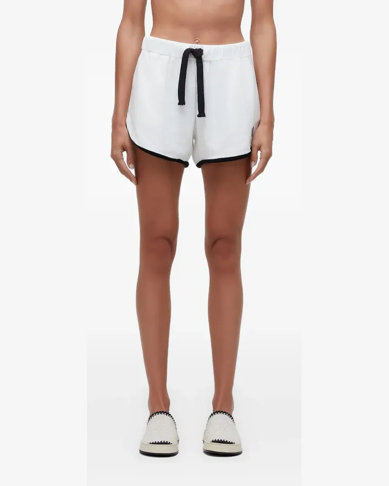 Osklen Shorts mit Kontrastdetails - Weiß Weiß