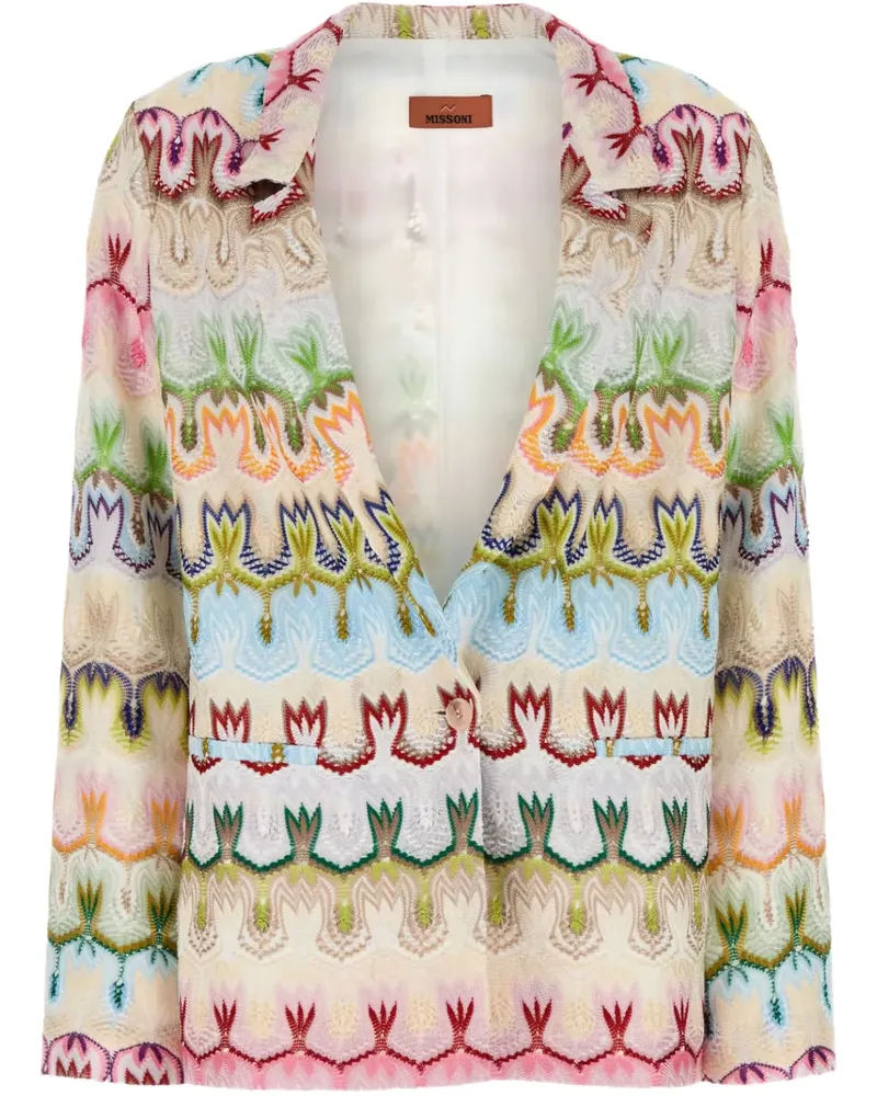 Missoni Besticktes Sakko - Nude Nude