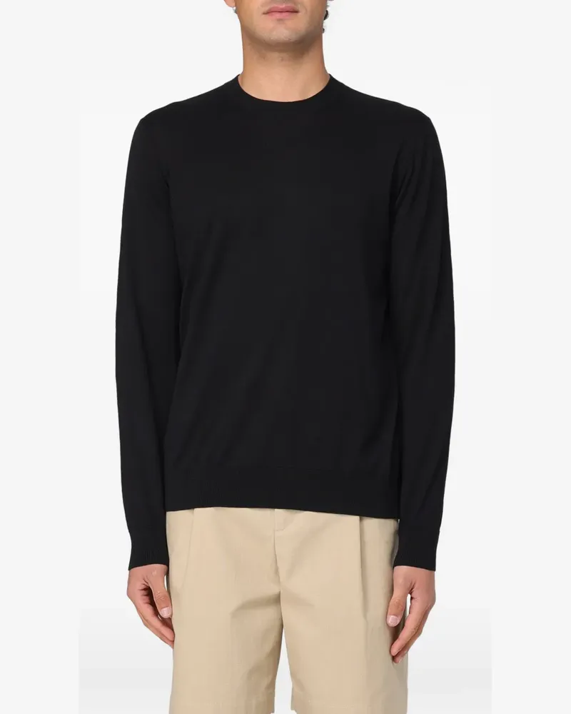 Paolo Pecora Milano long-sleeve sweater - Schwarz Schwarz