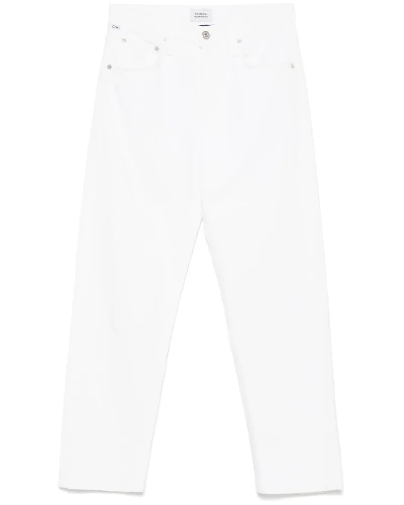 Citizens of humanity Jeans mit Logo-Patch - Weiß Weiß