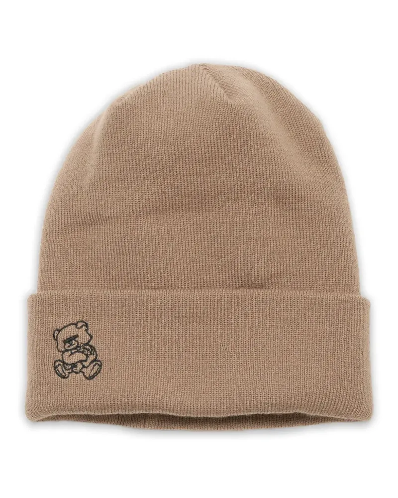 Undercover x New Era embroidered beanie - Nude Nude