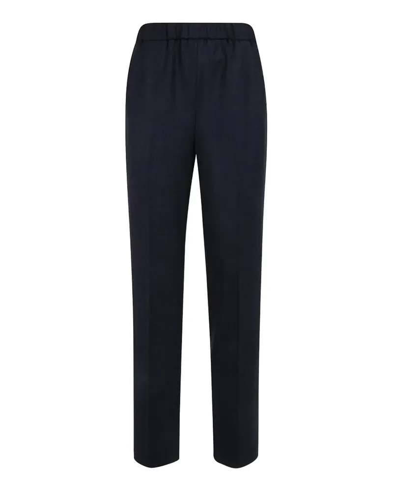 VIA MASINI 80 elasticated-waist trousers - Blau Blau