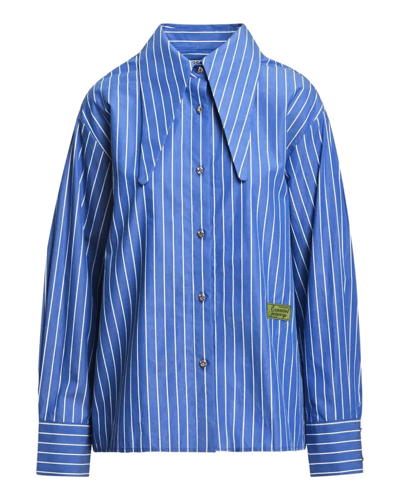 Essentiel Kacao Hemd mit Streifenmuster - Blau Blau