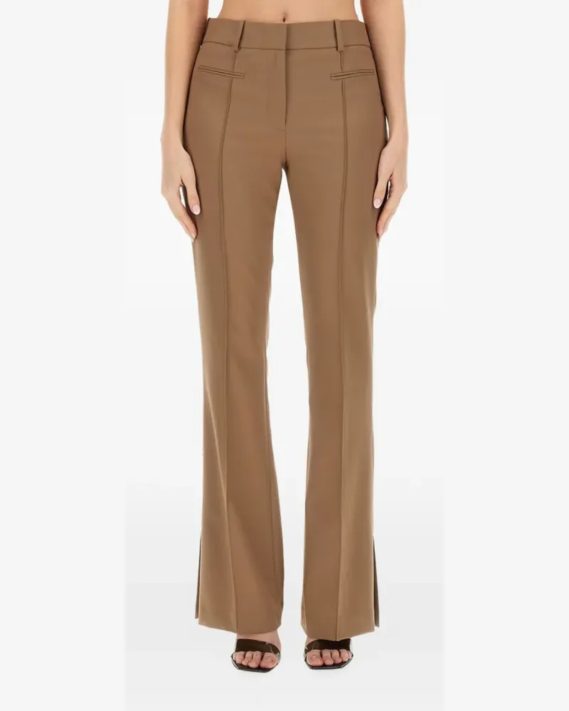 Helmut Lang welt-pocket trousers - Braun Braun