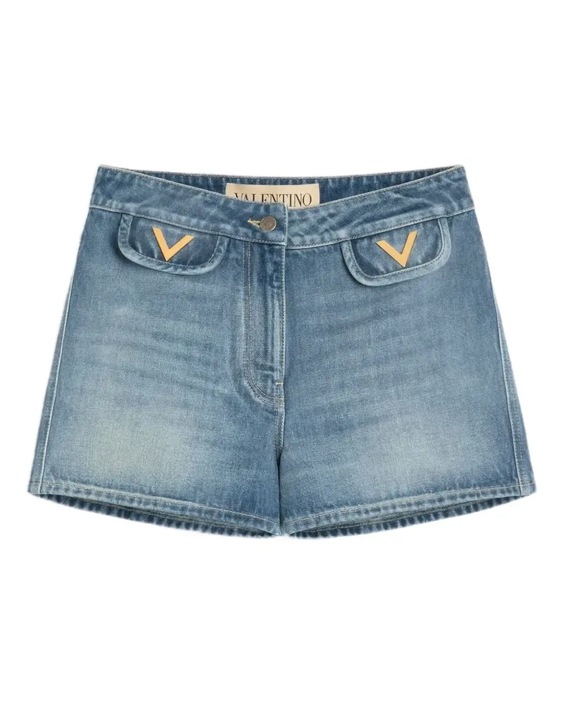 Valentino Garavani Klassische Jeans-Shorts - Blau Blau