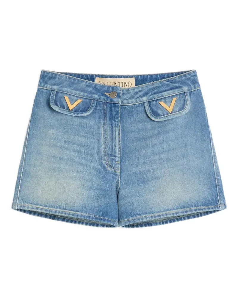 Valentino Garavani Klassische Jeans-Shorts - Blau Blau