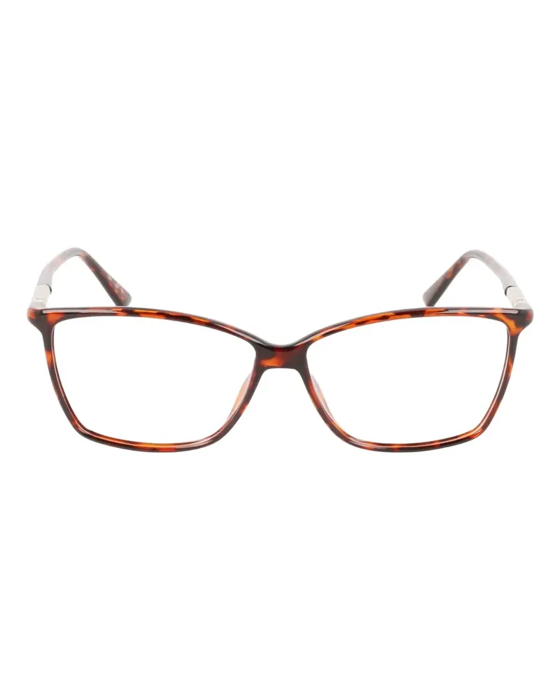 Calvin Klein Brille in Schildpattoptik - Braun Braun
