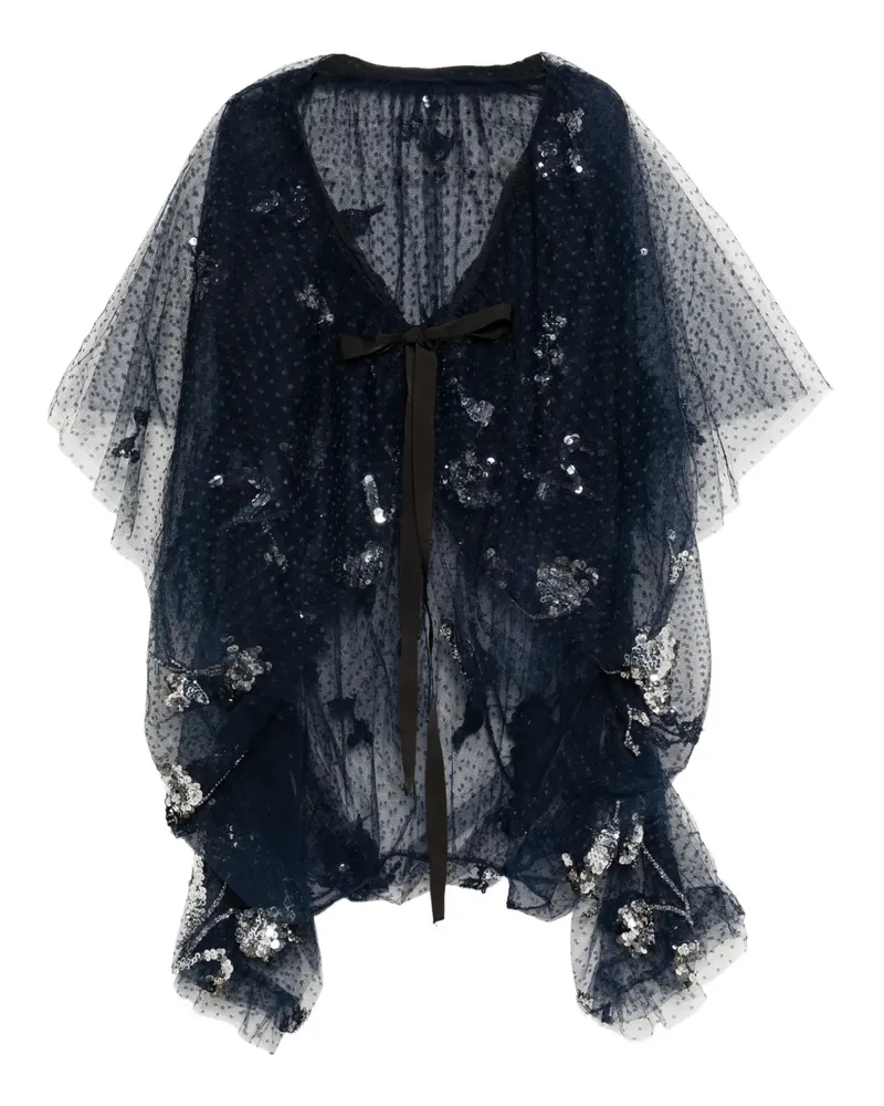 Biyan Rut Cape - Blau Blau