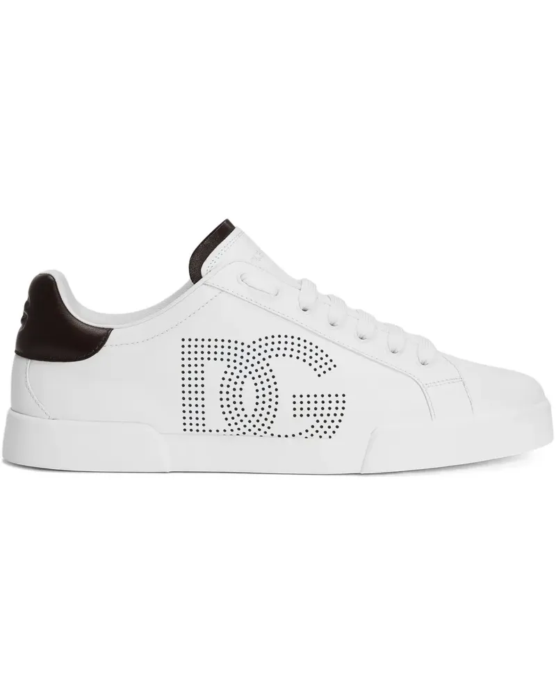 Dolce & Gabbana Portofino Sneakers - Weiß Weiß
