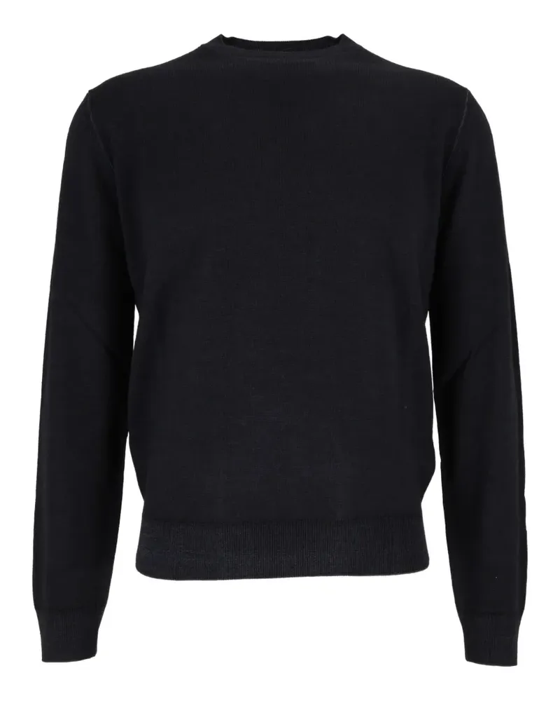 Filippo de Laurentiis Pullover mit rundem Ausschnitt - Schwarz Schwarz