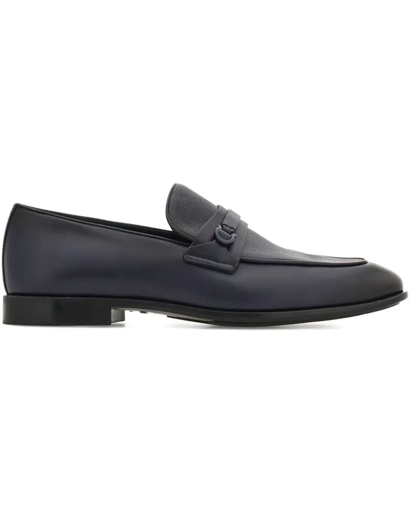 Ferragamo Loafer mit Gancini-Detail - Blau Blau