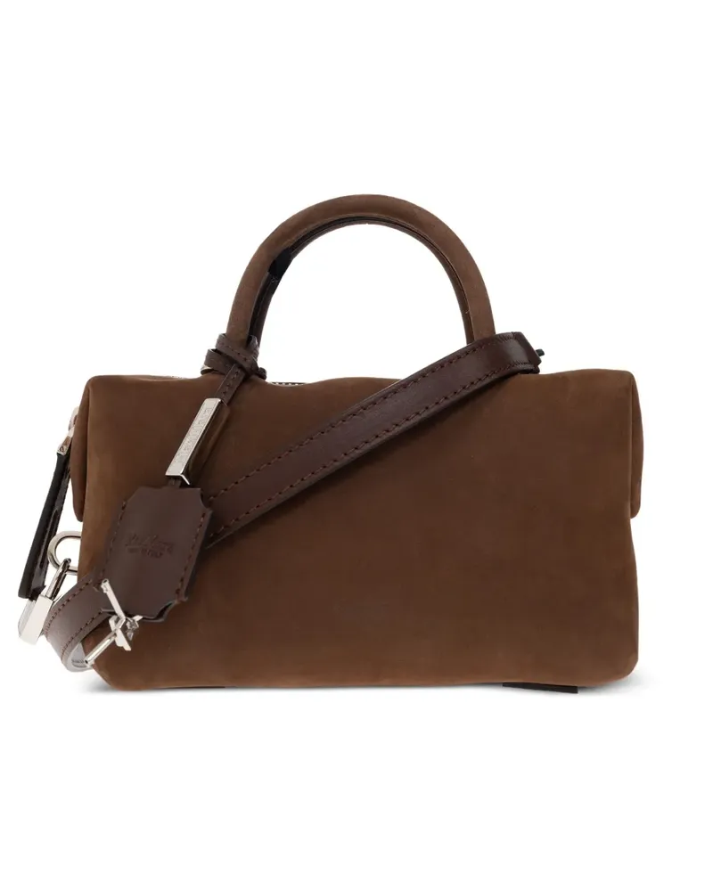 Max Mara Kleine Holdall Tote Bag aus Wildleder - Braun Braun