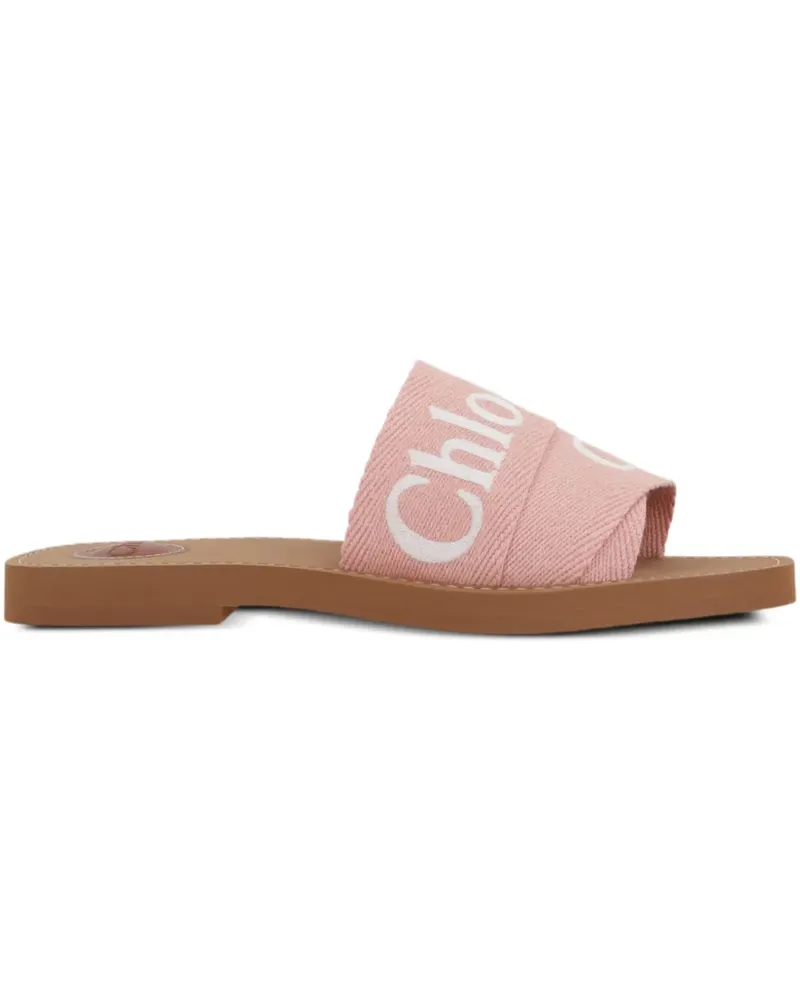 Chloé Woody Pantoletten - Rosa Rosa