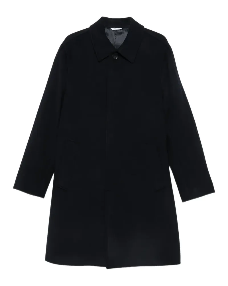 Manuel Ritz concealed-fastening coat - Blau Blau