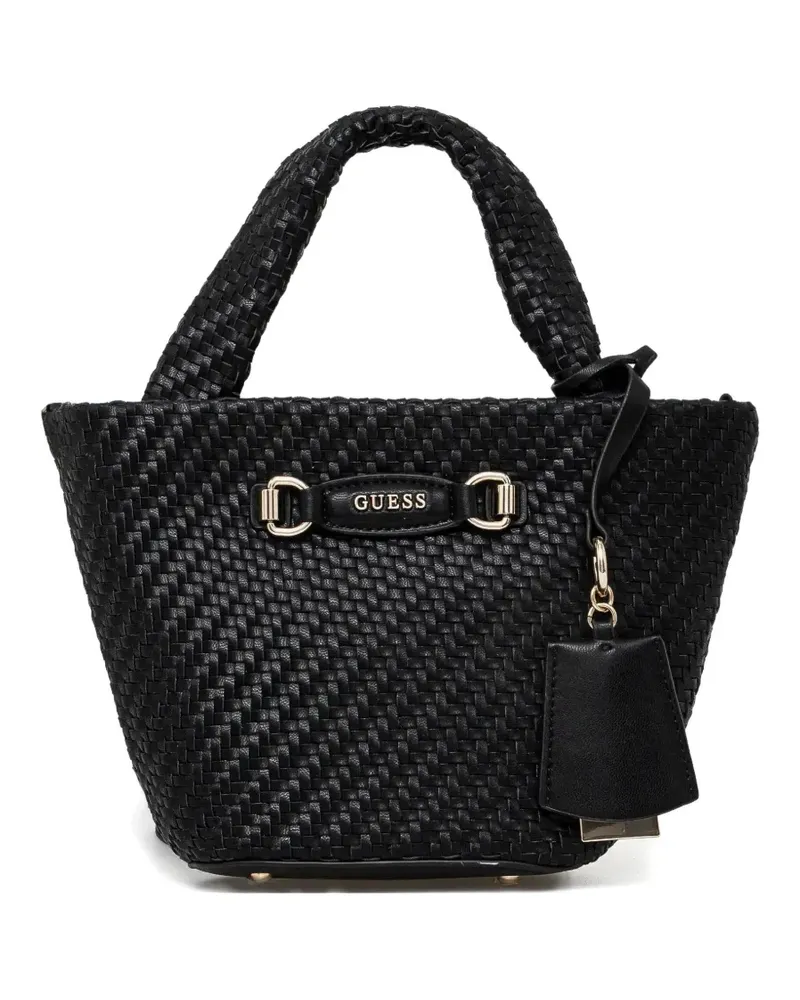 Guess Mini Francy Tote Bag - Schwarz Schwarz