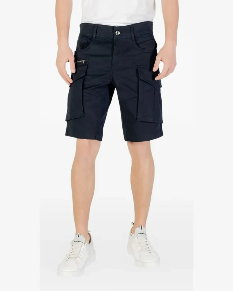 Replay multi-pocket cargo shorts - Blau Blau