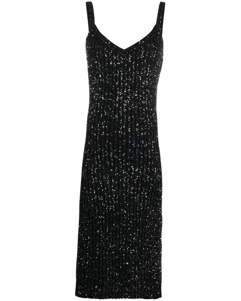 Missoni Kleid mit Pailletten - Schwarz Schwarz