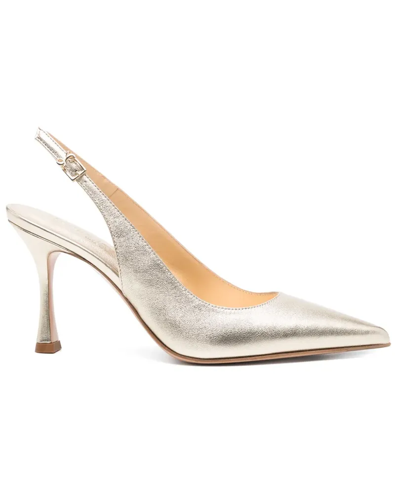 Sergio Levantesi Daria Slingback-Pumps 80mm - Gold Gold