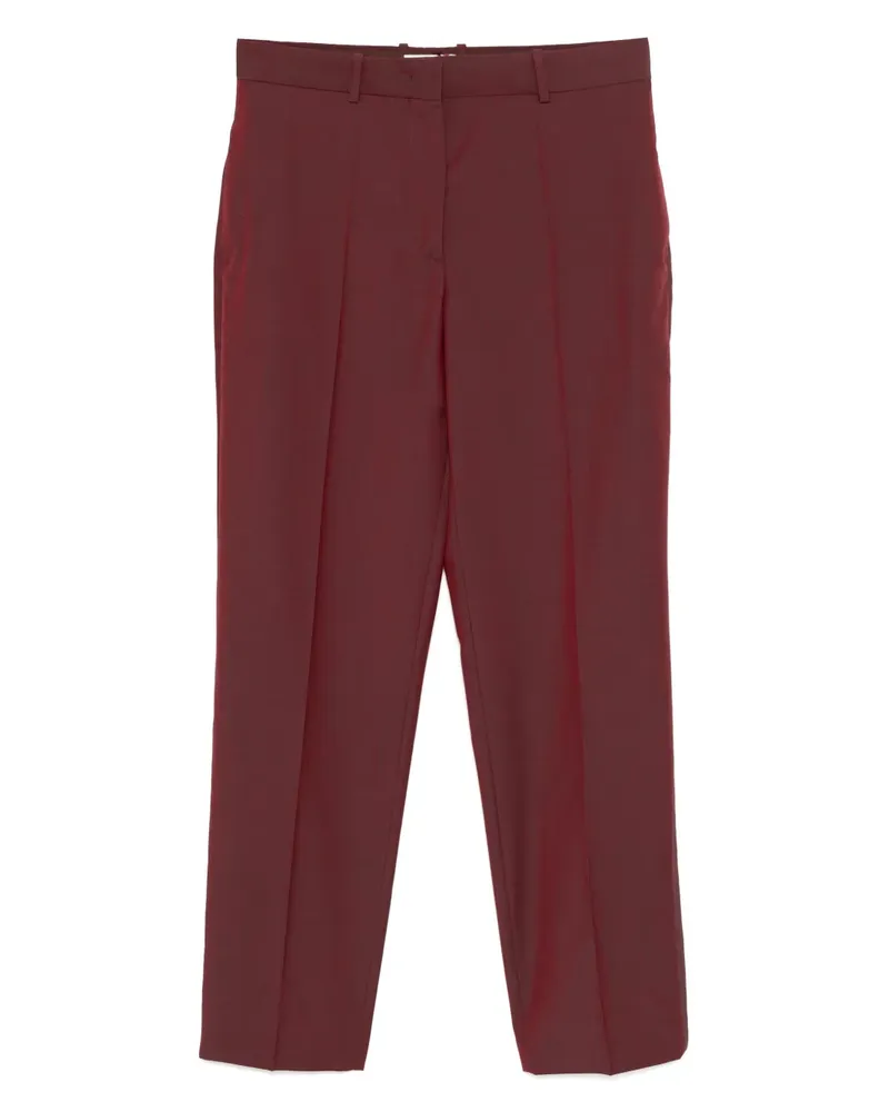 Jil Sander Hose mit geradem Bein - Rot Rot