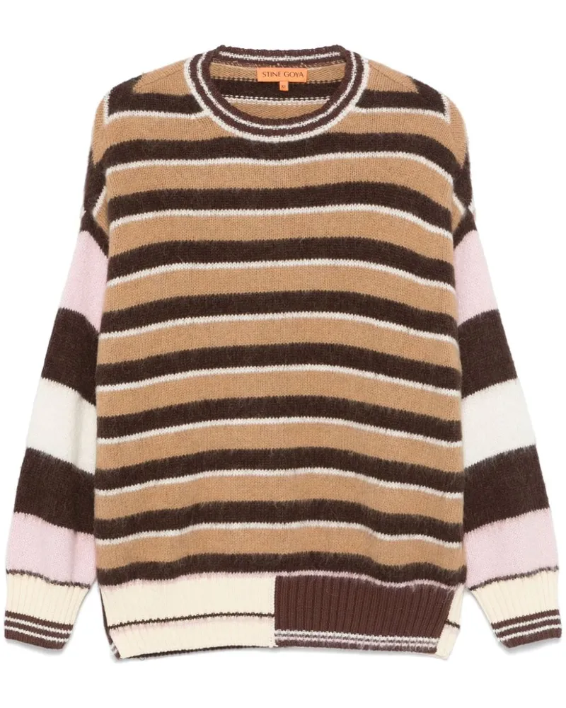 Stine Goya Pullover mit Rundhalsausschnitt - Braun Braun