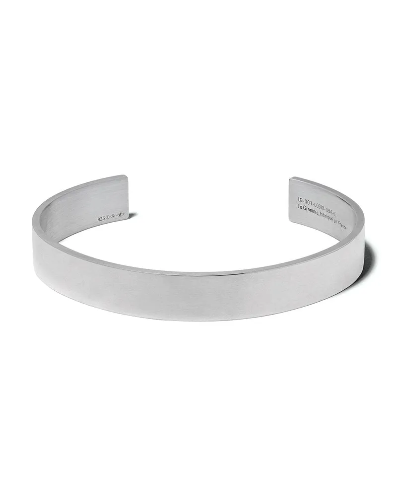 Le Gramme Ribbon' Armspange - Silber Silber
