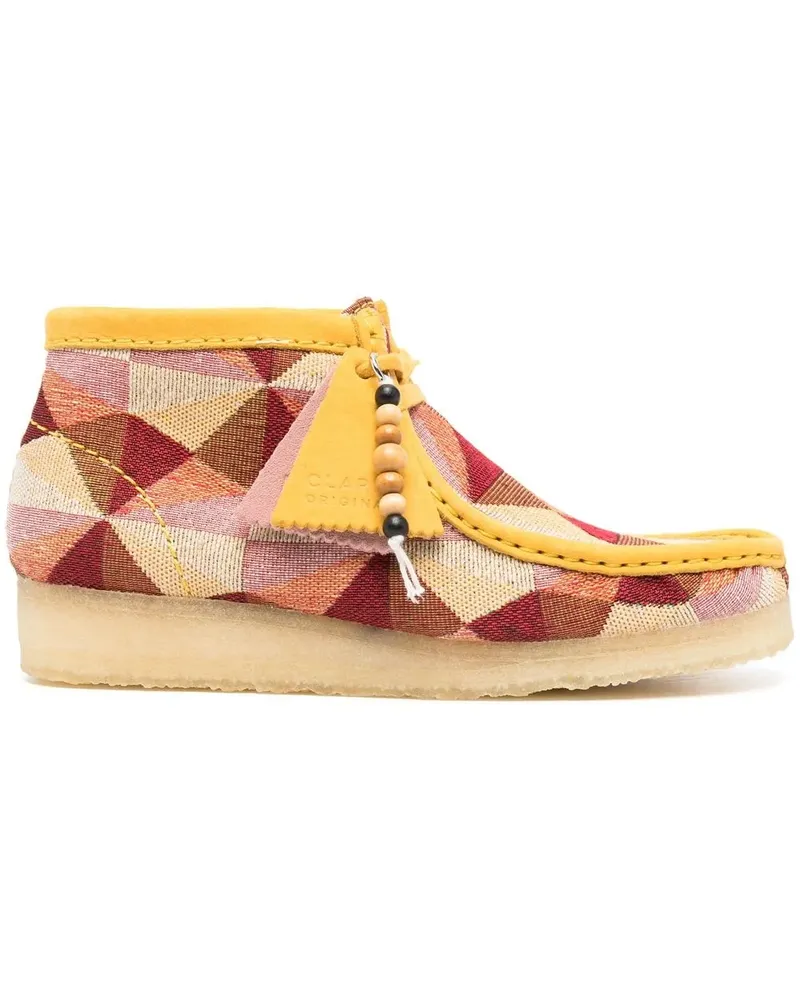 Clarks Wallabee Stiefel - Gelb Gelb