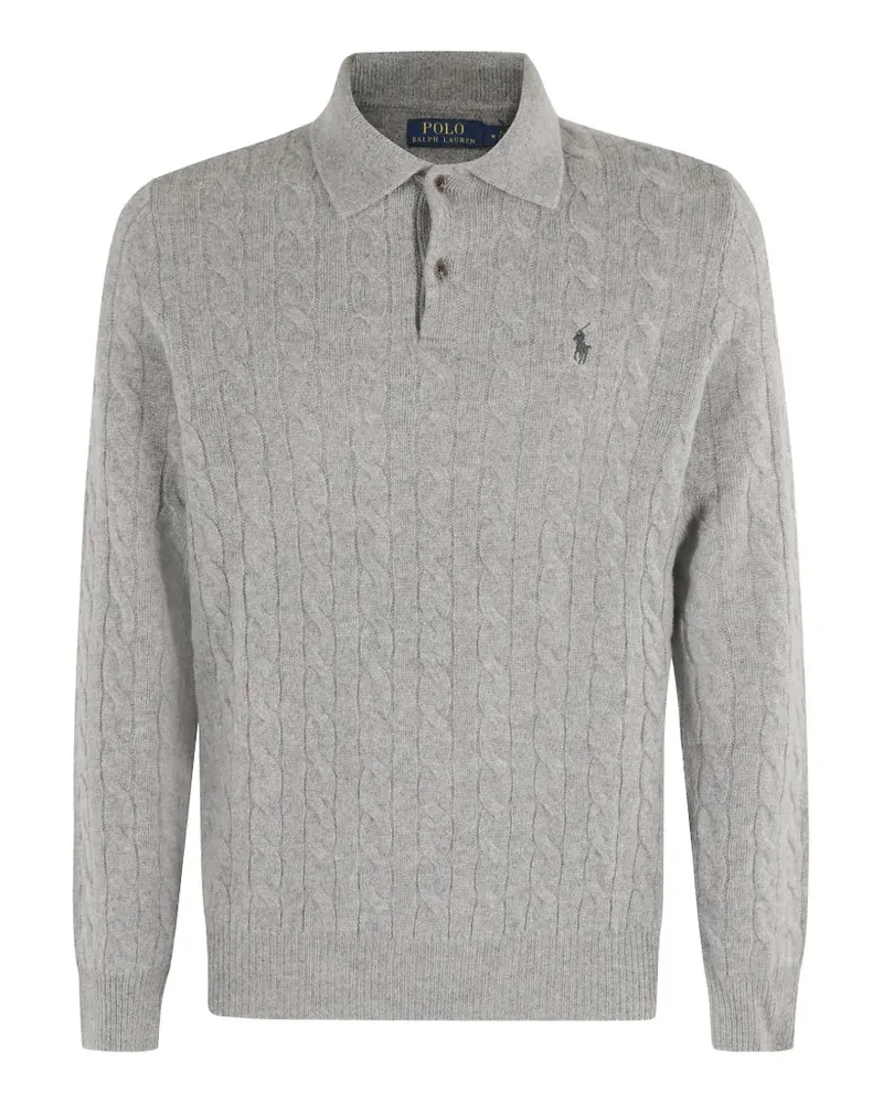 Ralph Lauren Pullover mit Zopfmuster - Grau Grau