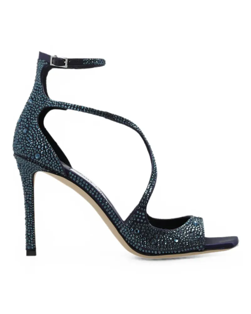Jimmy Choo Azia Sandalen mit Kristallen - Blau Blau