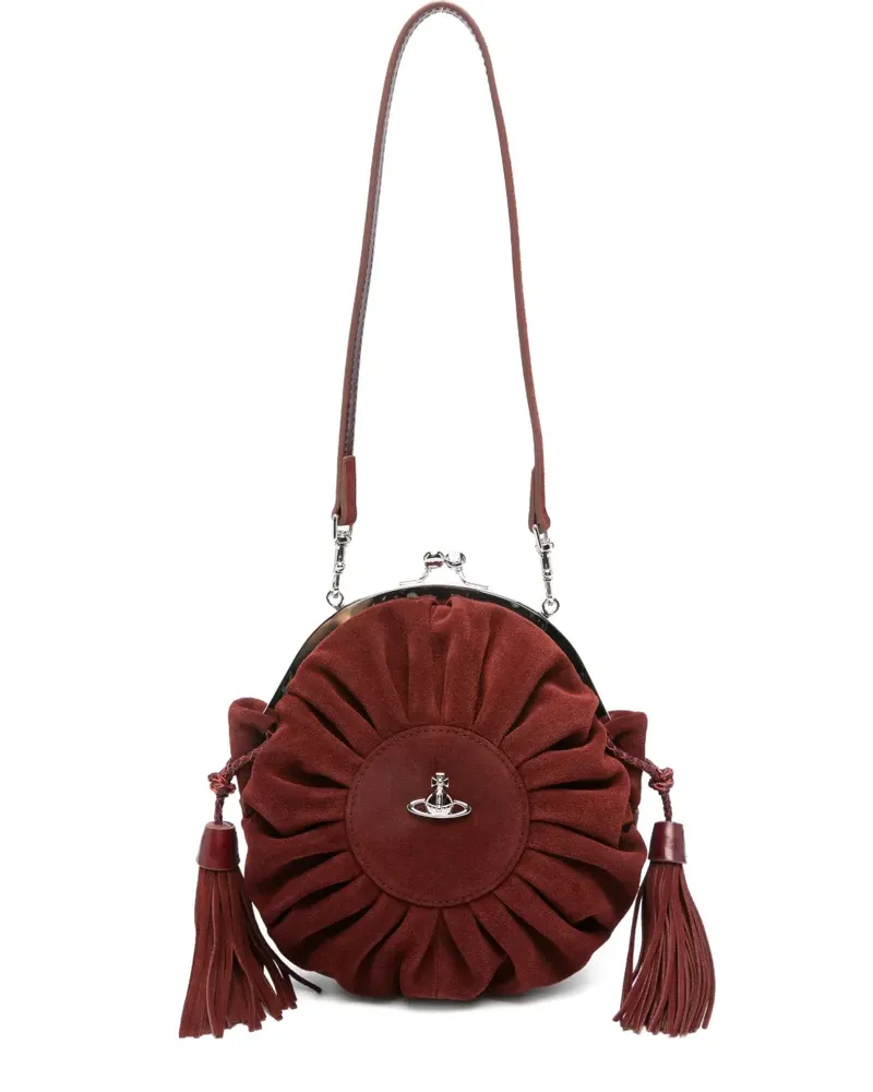 Vivienne Westwood Rosie Handtasche mit Falten - Rot Rot