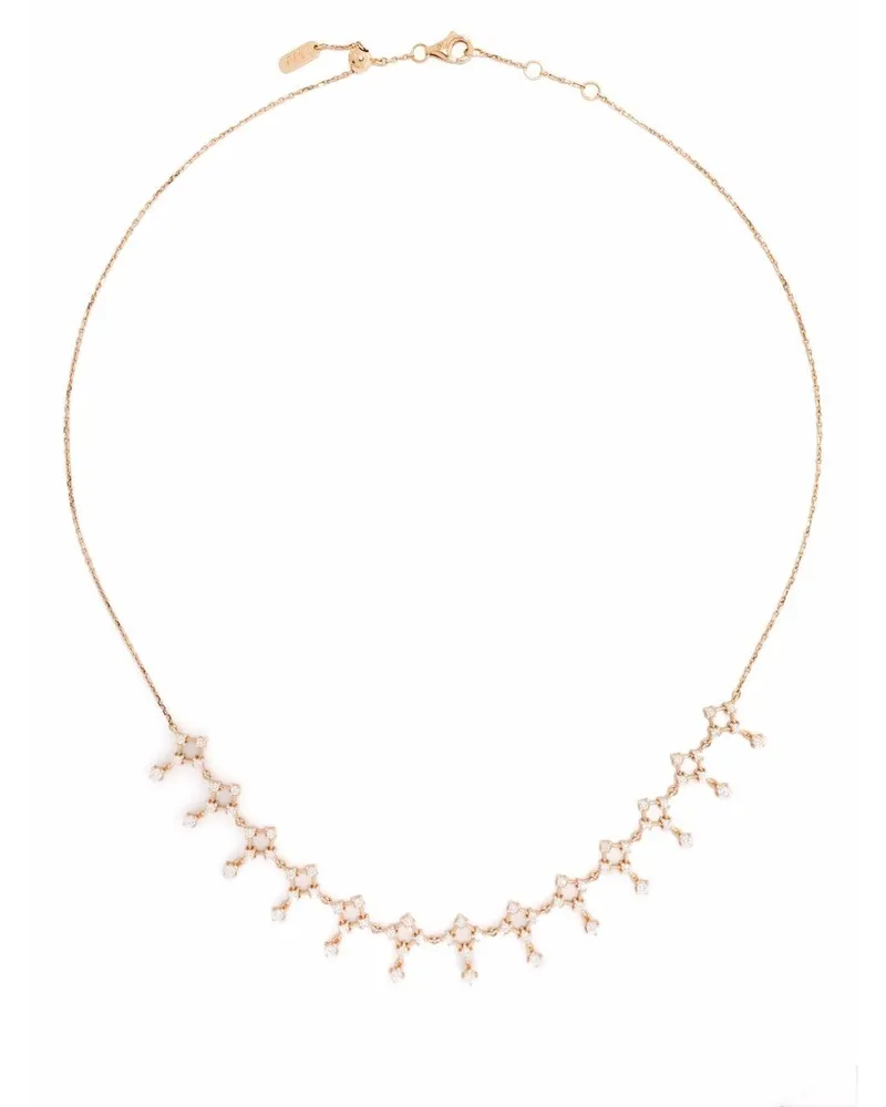 DJULA 18kt Choker aus Rotgold Rosa