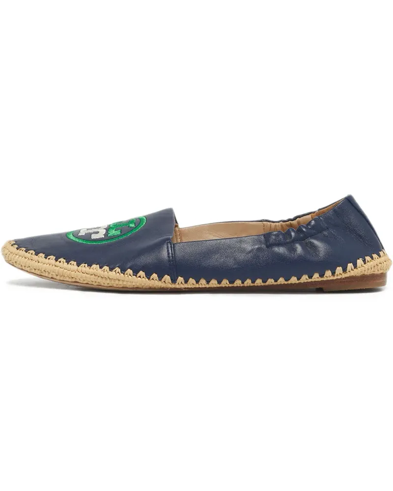 Tory Burch Ines Espadrilles mit Logo - Blau Blau