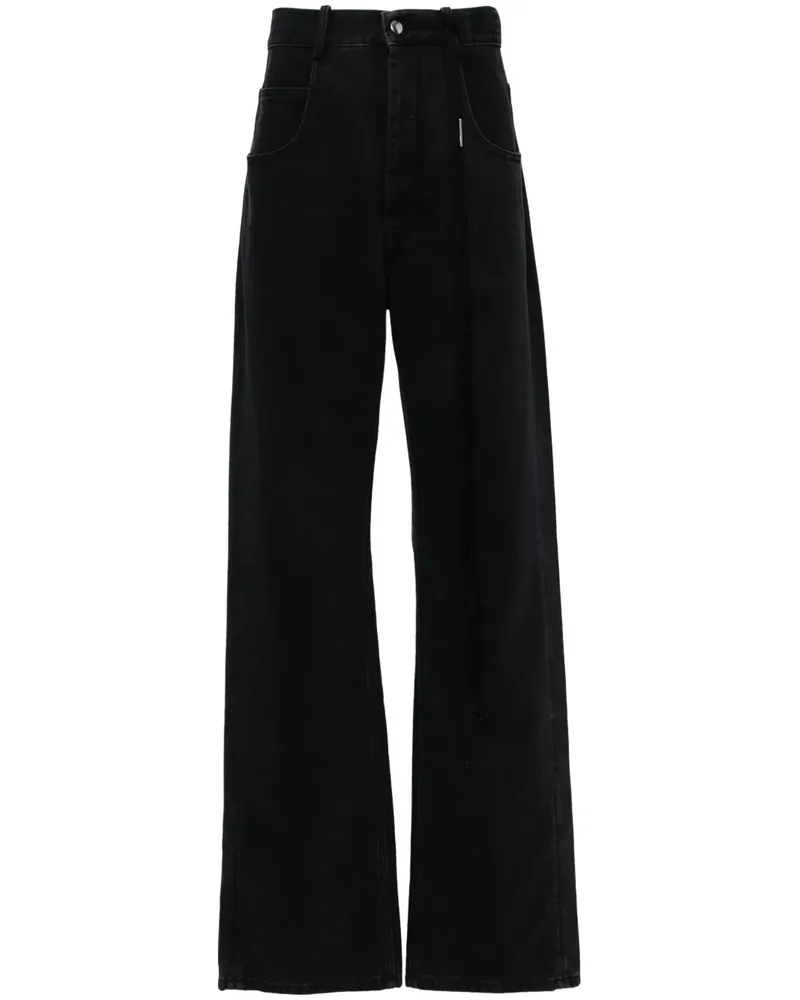 Ann Demeulemeester Jeans mit geradem Bein - Schwarz Schwarz