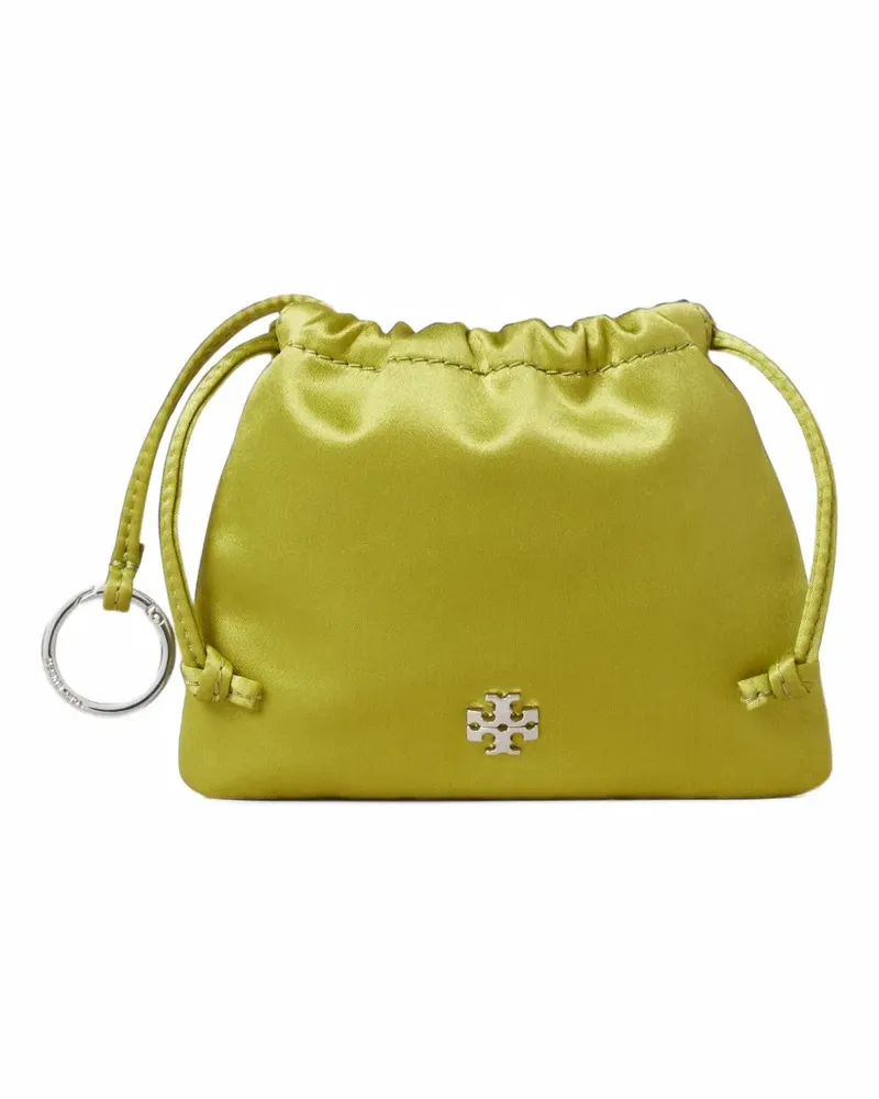Tory Burch Taschenanhänger aus Satin - Gelb Gelb