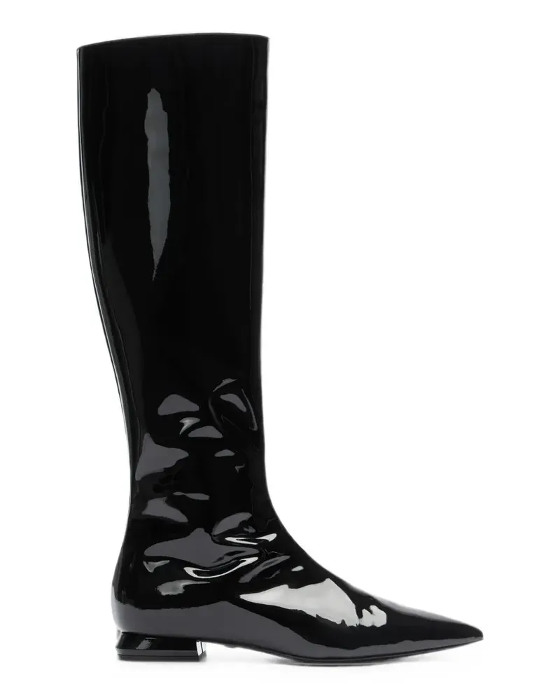 Roberto Cavalli Stiefel mit spitzer Kappe - Schwarz Schwarz