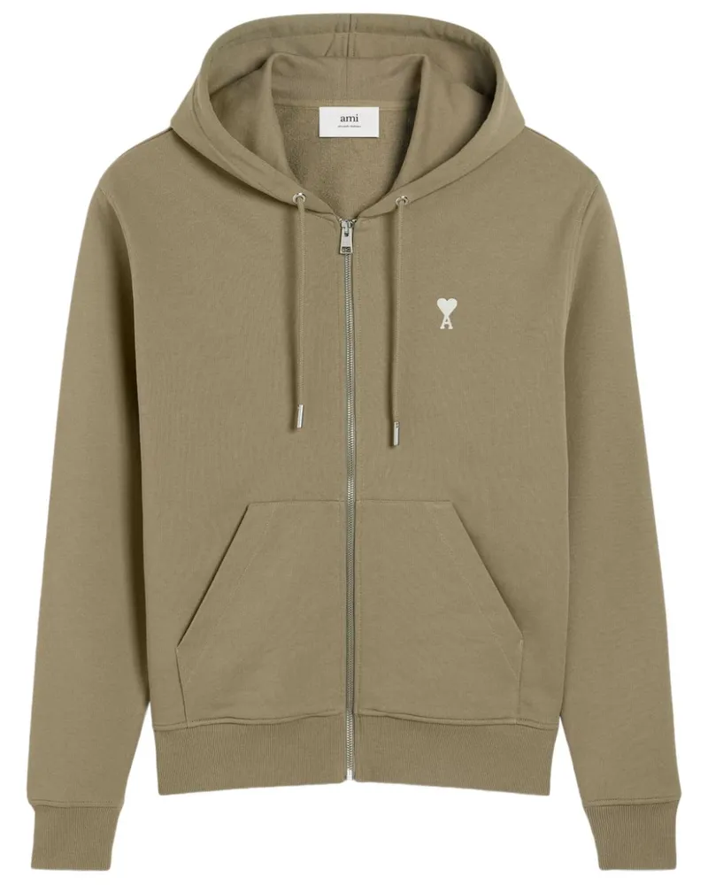 AMI Paris Ami de Coeur Hoodie - Grün Grün