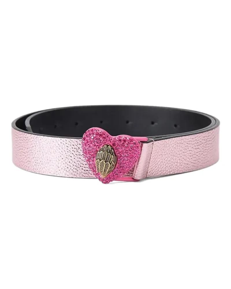 Kurt Geiger heart embellished belt - Rosa Rosa